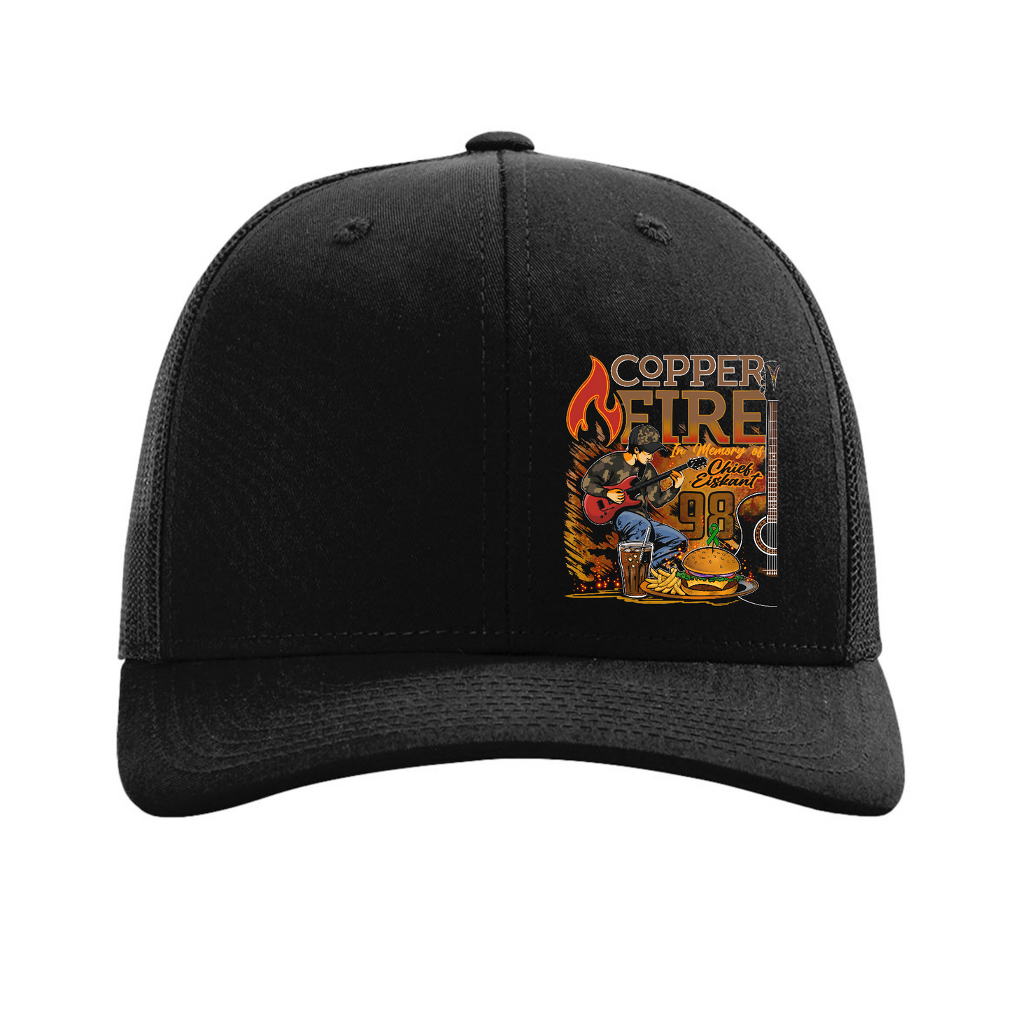 Belleville Supports Hat- Copper Fire