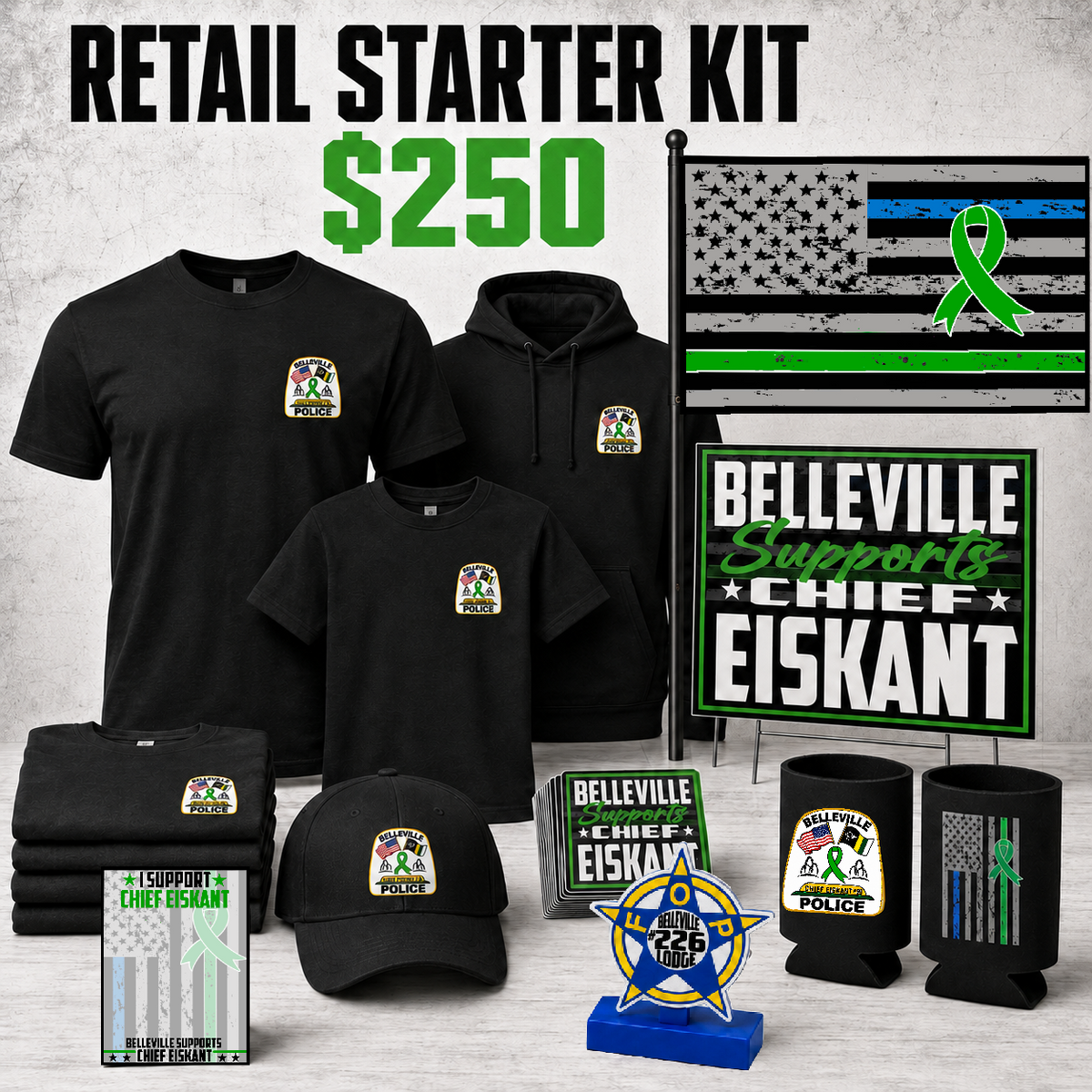 Belleville Supports Retail Starter Kit