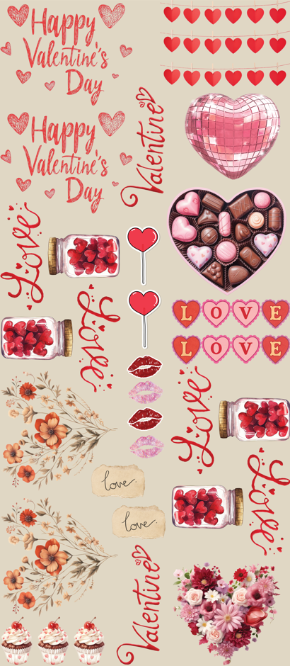 Valentine's Day Gang Sheet