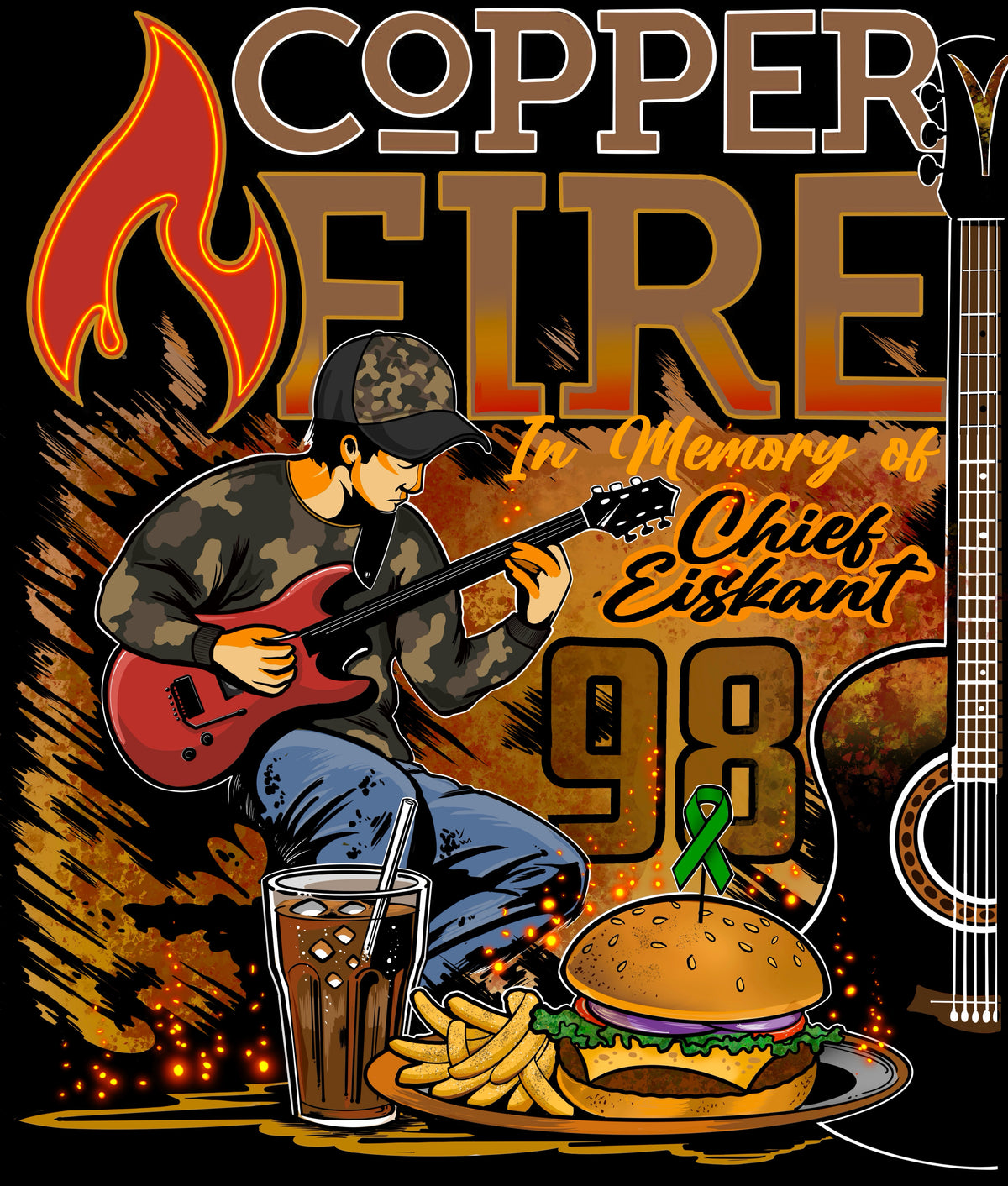 Copper Fire Supports