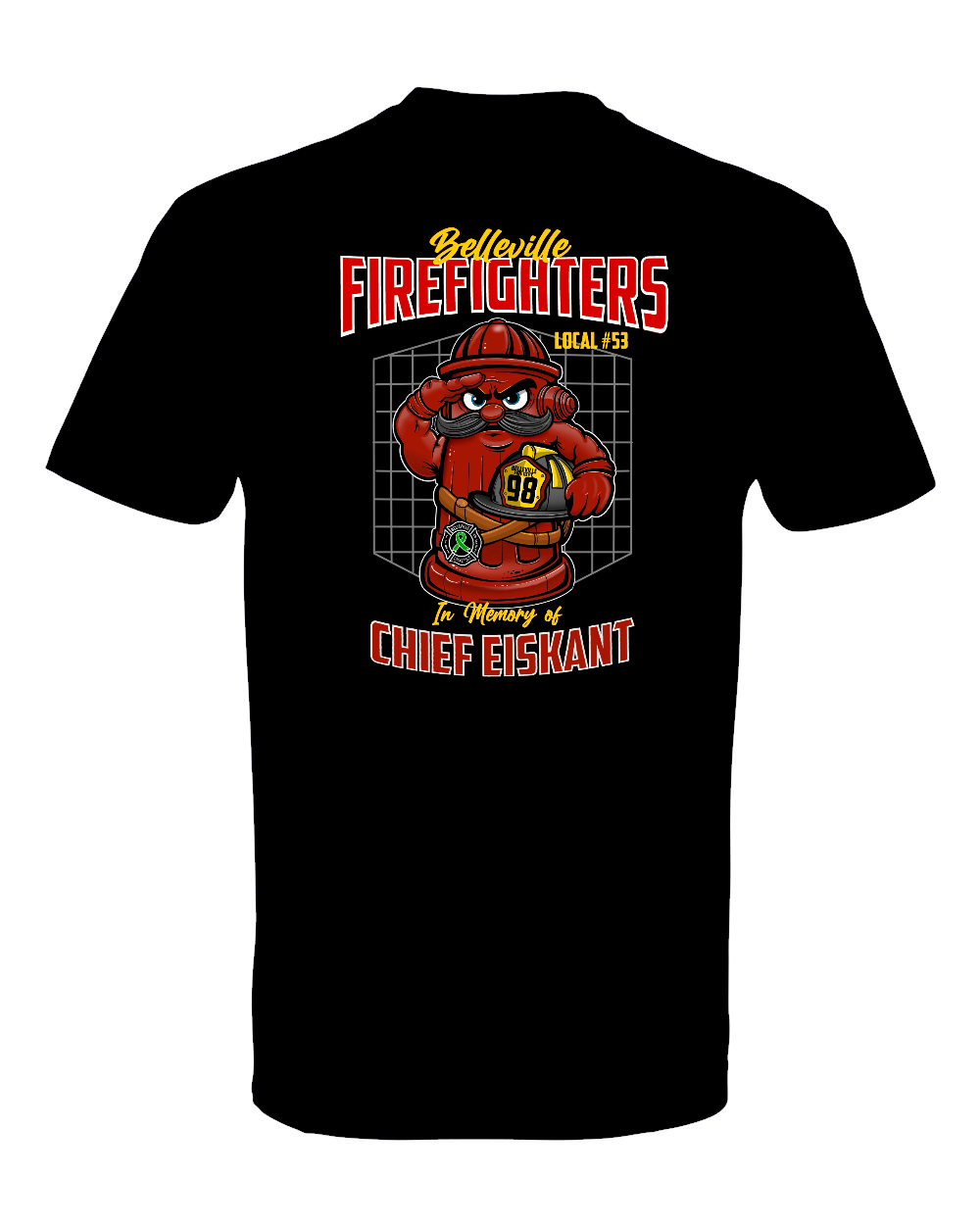 Youth T-Shirt-Belleville Firefighters Local #53