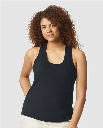 Softstyle® Women’s CVC Racerback Tank Top- 64220LCVC