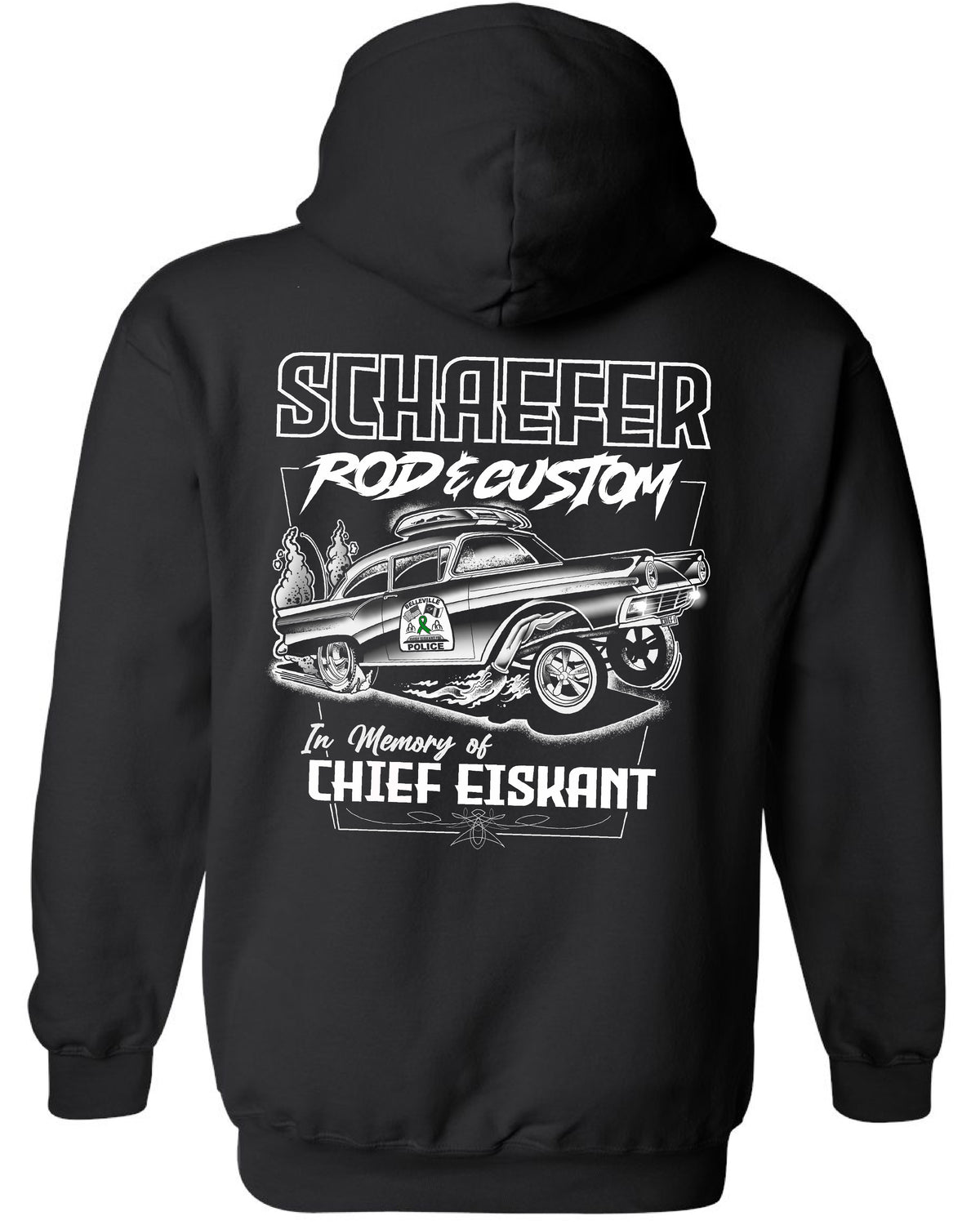 Hooded Sweatshirt- Schaefer Rod & Custom