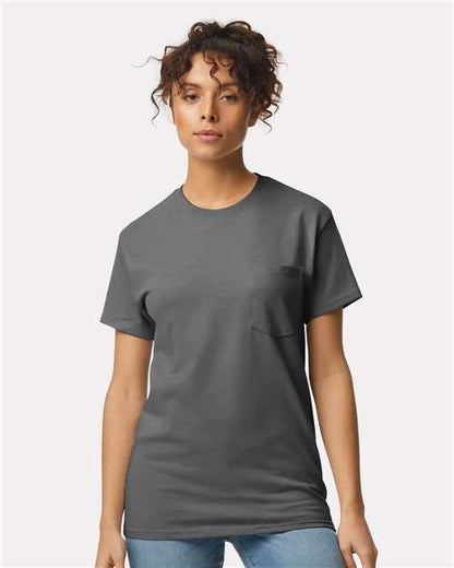 Unisex Ultra Cotton® Pocket T-Shirt- 2300