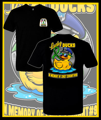 Adult Unisex T-Shirt- Lucky Duck$