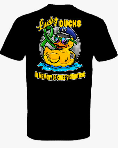 Adult Unisex T-Shirt- Lucky Duck$