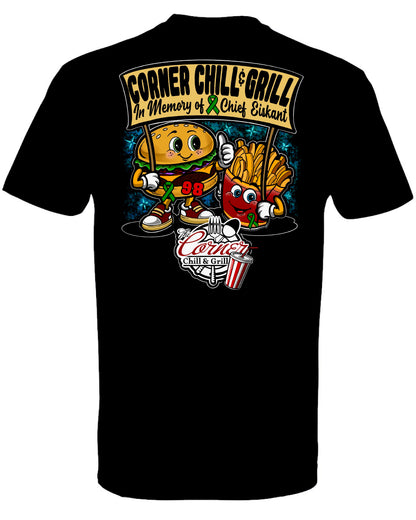 Adult Unisex T-Shirt- The Corner Chill & Grill