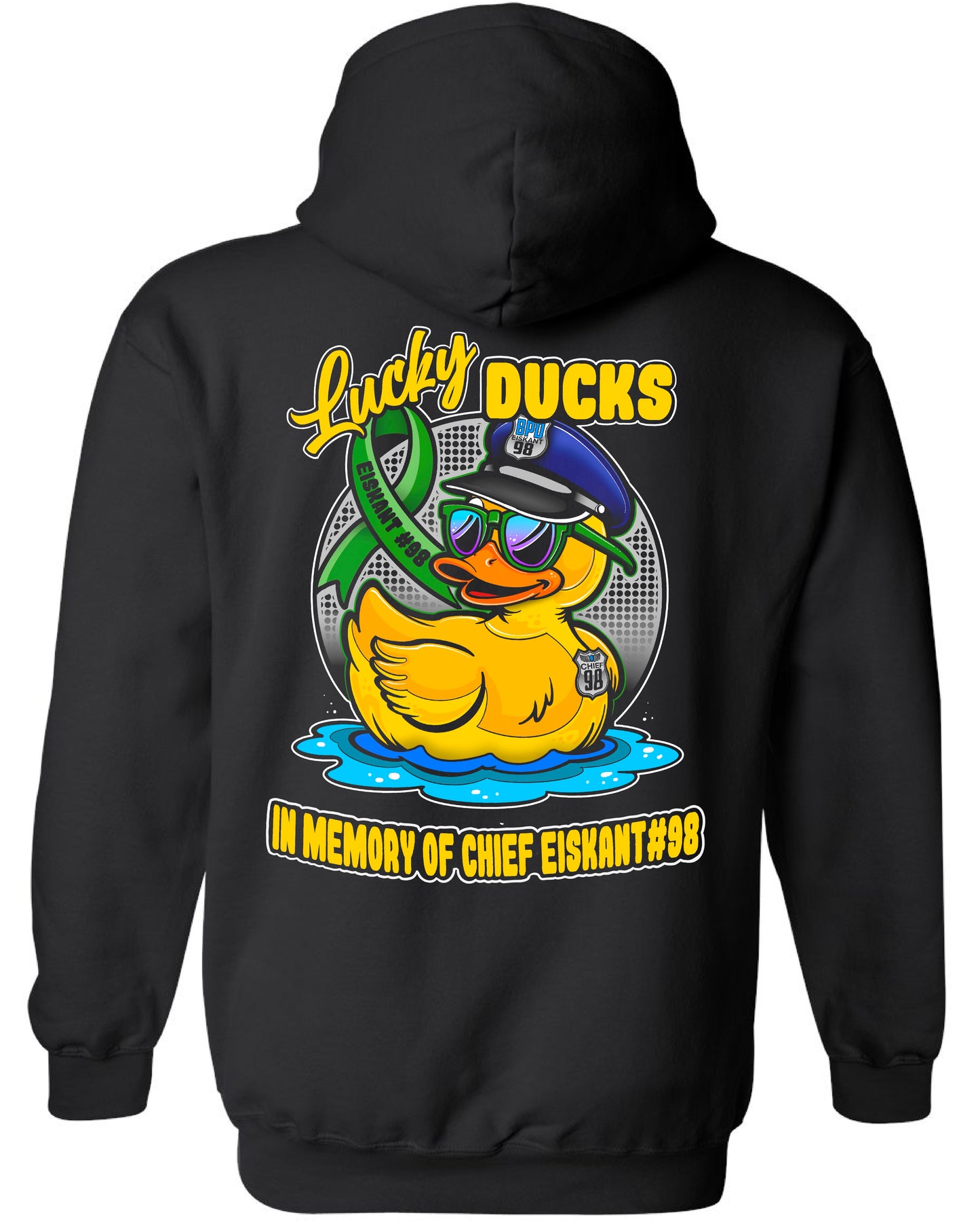 Hooded Sweatshirt- Lucky Duck$
