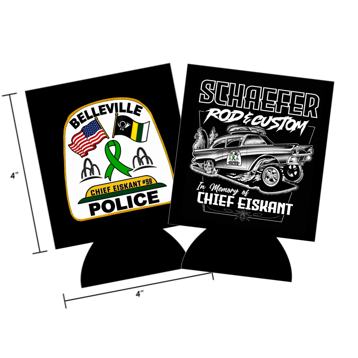 Koozie- Schaefer Rod & Custom