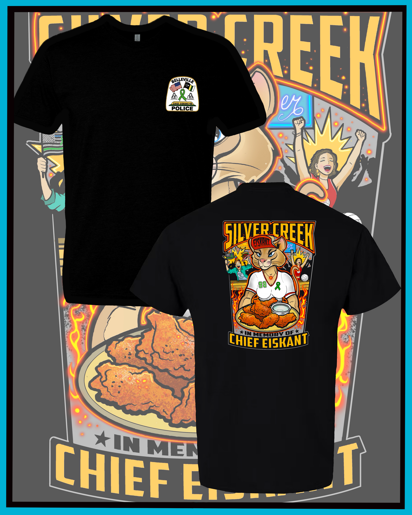Adult Unisex T-Shirt- SilverCreek