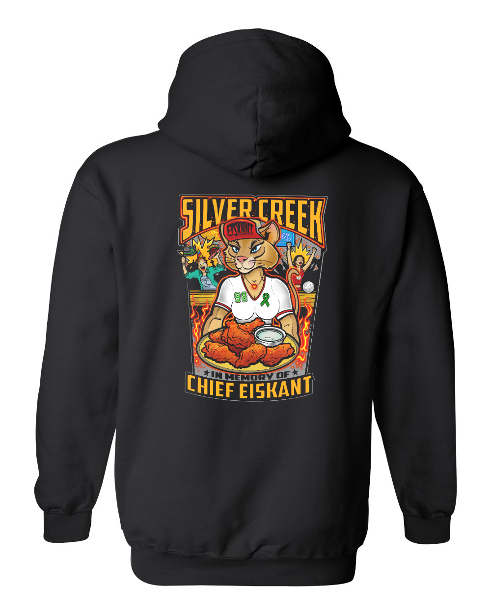 Hooded Sweatshirt- SilverCreek