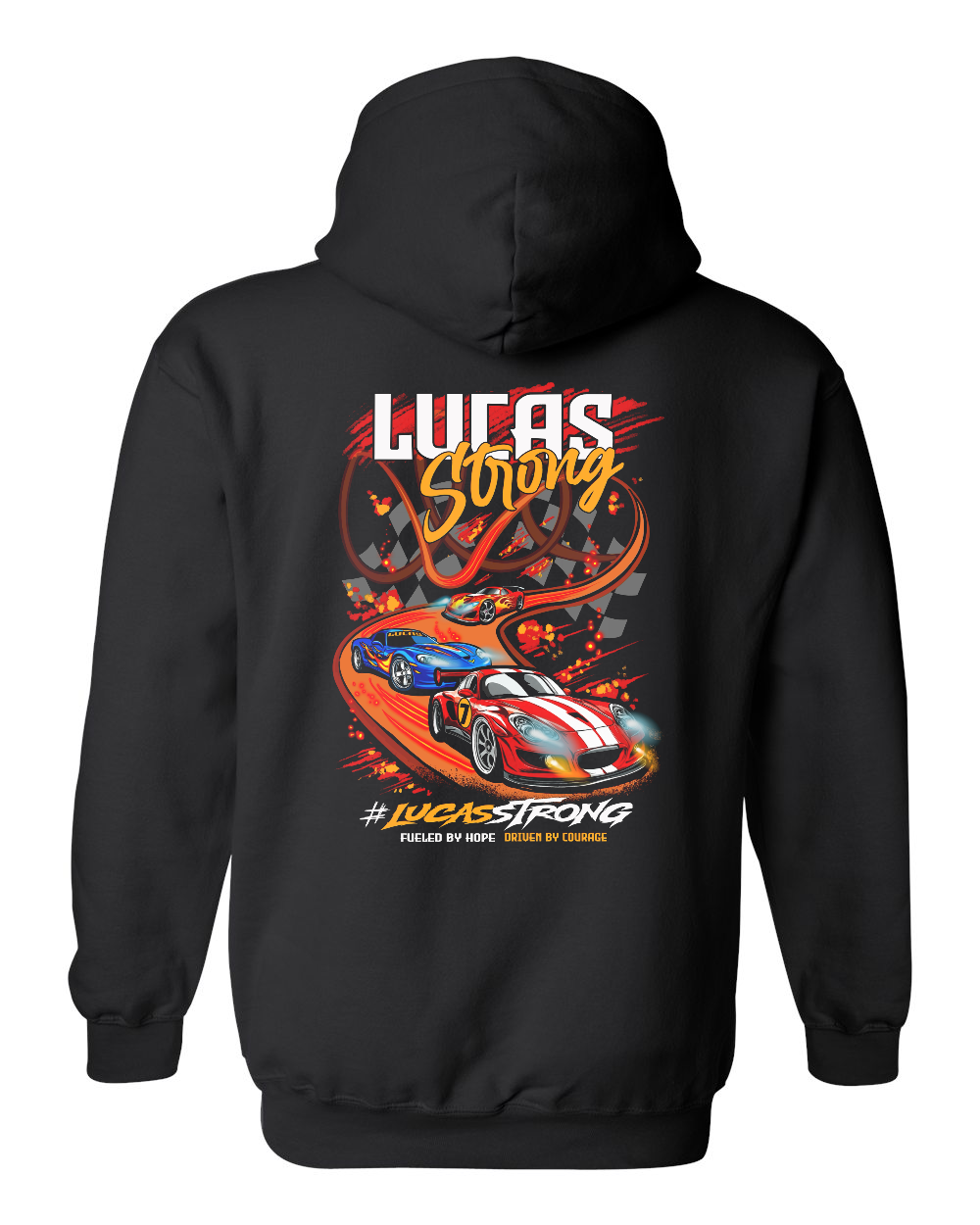 Hooded Sweatshirt- Lucas Strong