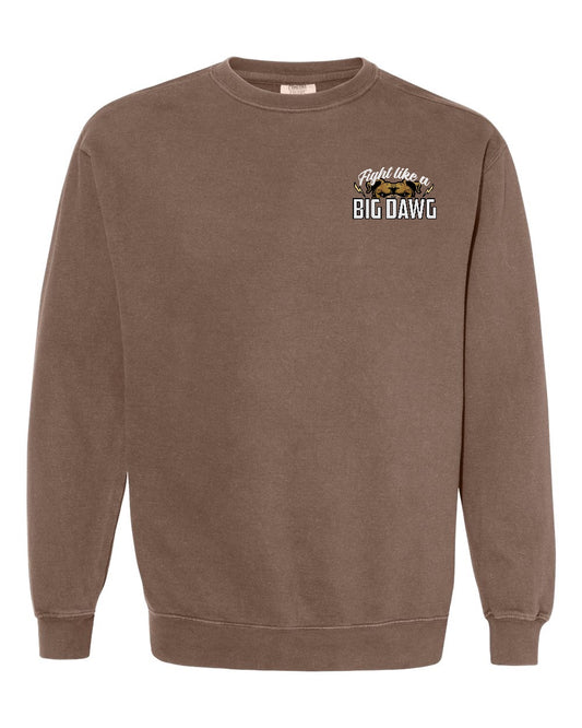 Fight Like a Big Dawg Crewneck Sweatshirt
