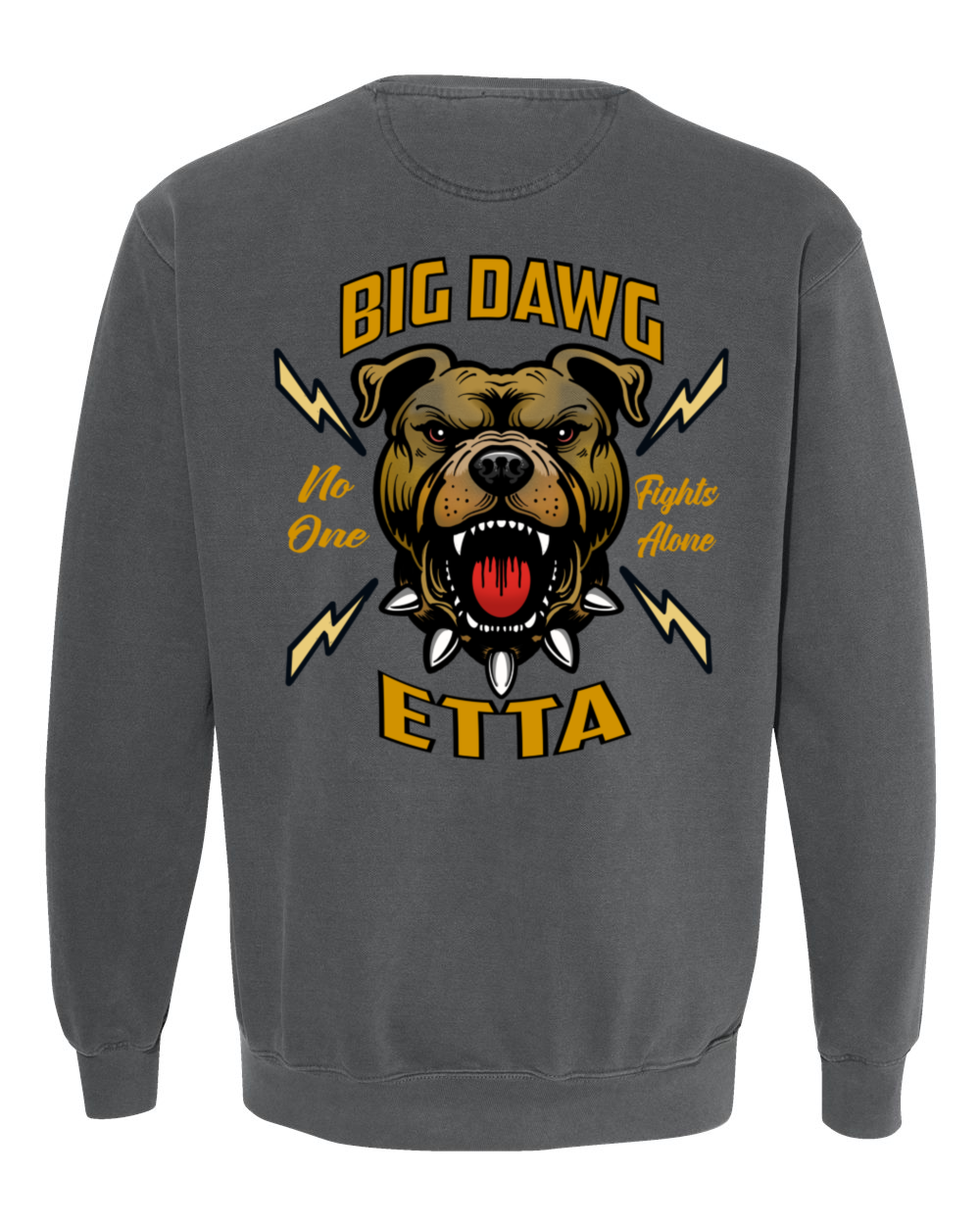 Fight Like a Big Dawg Crewneck Sweatshirt
