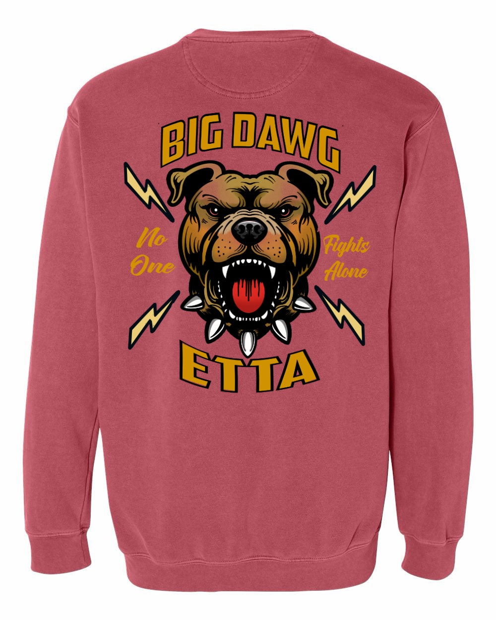 Fight Like a Big Dawg Crewneck Sweatshirt