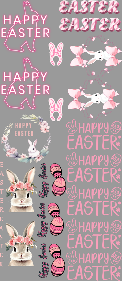 Easter Pink Aesthetic Gang Sheet